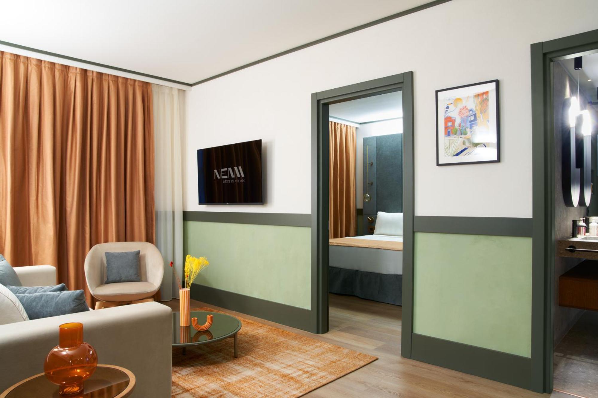 Nemi Hotel ミラノ エクステリア 写真